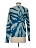 27 miles 100% Cashmere Tie-dye Blue Cashmere Pullover Sweater Size S - photo 2