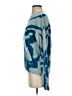 27 miles 100% Cashmere Tie-dye Blue Cashmere Pullover Sweater Size S - photo 5