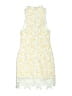 Cameo 100% Polyester Yellow White Cocktail Dress Size XS - photo 2
