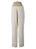 Express 100% Polyester Solid Ivory Dress Pants Size 6R - photo 2
