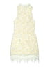 Cameo 100% Polyester Yellow White Cocktail Dress Size XS - photo 1