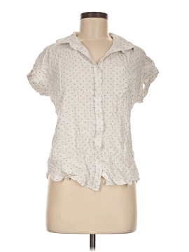 Cosmic Blue Love Short Sleeve Blouse