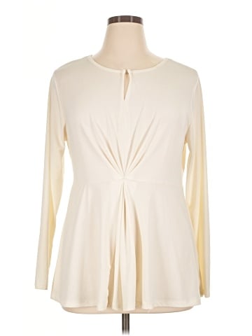 Daisy Fuentes Long Sleeve Blouse (view 1)