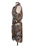 Drew 100% Polyester Paisley Blue Casual Dress Size L - photo 5