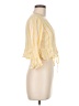 Hayden 100% Rayon Yellow 3/4 Sleeve Blouse Size M - photo 4
