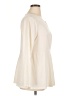 Daisy Fuentes Ivory Long Sleeve Blouse Size XL - photo 4
