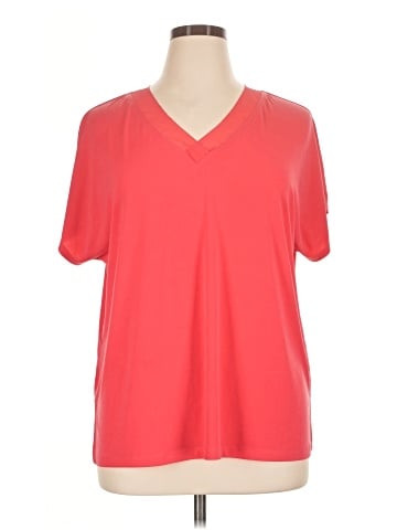 Dana Buchman Short Sleeve Blouse (view 1)
