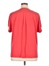 Dana Buchman Red Short Sleeve Blouse Size XL - photo 2