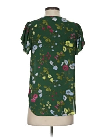 Ann Taylor Short Sleeve Blouse (view 2)