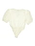 Something Navy Ivory 3/4 Sleeve Blouse Size S - photo 2