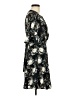 Esley Floral Black Casual Dress Size M - photo 4