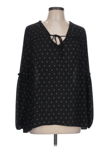 Caslon Long Sleeve Blouse (view 1)