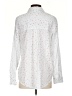 BeachLunchLounge Polka Dots White Long Sleeve Blouse Size S - photo 2