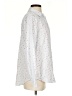 BeachLunchLounge Polka Dots White Long Sleeve Blouse Size S - photo 4