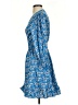 Unbranded 100% Polyester Paisley Blue Casual Dress Size S - photo 5