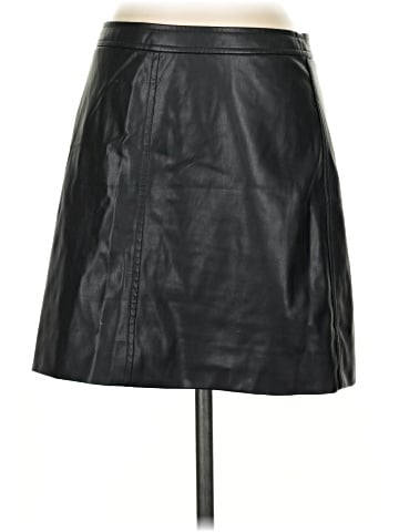 J.Crew Collection Faux Leather Skirt (view 1)