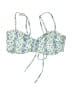 Hollister Floral Blue Swimsuit Top Size S - photo 1