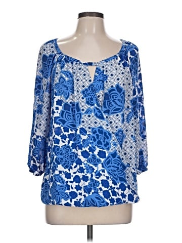 INC International Concepts 3/4 Sleeve Blouse (view 1)
