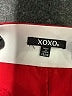 XOXO Color Block Red Dress Pants Size 13 - 14 - photo 7