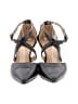 Naturalizer 100% Leather Gray Black Heels Size 9 1/2 - photo 2