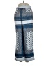 J.Crew 100% Polyester Print Blue Casual Pants Size 2 - photo 1