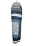 J.Crew 100% Polyester Print Blue Casual Pants Size 2 - photo 4