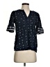 Ann Taylor LOFT Black Short Sleeve Blouse Size XS - photo 1