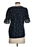 Ann Taylor LOFT Black Short Sleeve Blouse Size XS - photo 2