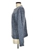 Charter Club 100% Cotton Tweed Blue Pullover Sweater Size M - photo 5