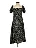 Shein Animal Print Black Casual Dress Size XS - photo 1