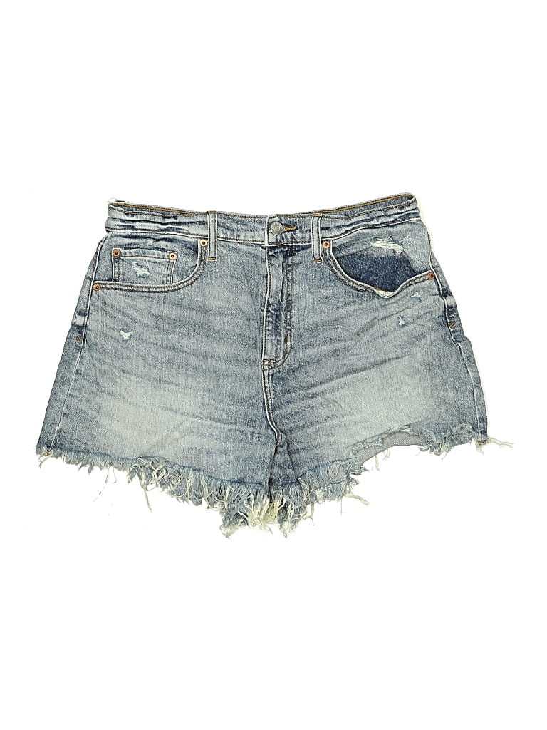 Pre-owned Daze Denim Shorts In Blue