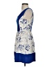 Pink Owl Graphic Blue Cocktail Dress Size S - photo 5