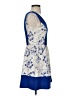 Pink Owl Graphic Blue Cocktail Dress Size S - photo 4