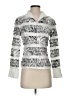Samuel Dong Silver Long Sleeve Blouse Size XS - photo 1