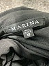Marina Solid Black Jumpsuit Size 10 - photo 4
