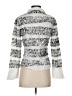 Samuel Dong Silver Long Sleeve Blouse Size XS - photo 2