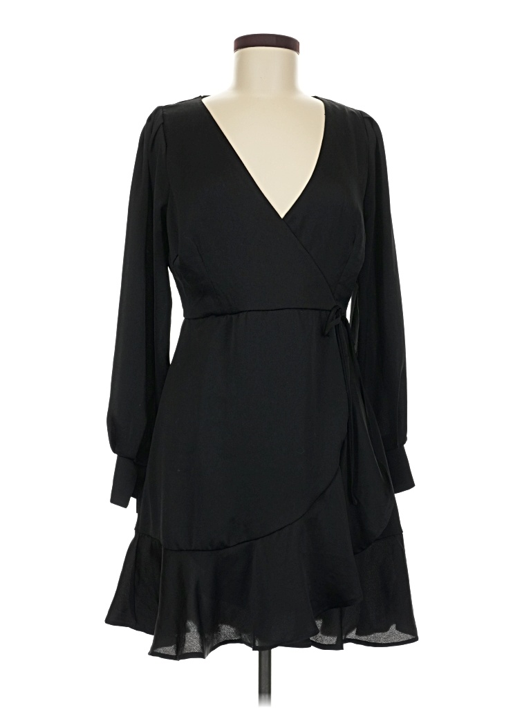 Pre-owned Lulus Cocktail Dress In Black
