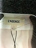 L'Agence Stripes Ivory Formal Skirt Size 4 - photo 4