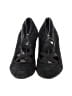 Prevata 100% Leather Black Heels Size 8 - photo 2