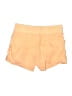 Athleta 100% Linen Solid Orange Board Shorts Size 6 - photo 2