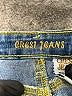 Crest Jeans Stars Blue Denim Shorts Size 11 - 12 - photo 3