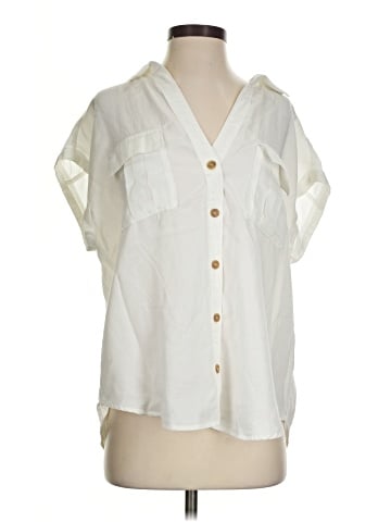Love Tree Short Sleeve Blouse (view 1)