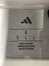 Adidas Silver Short Sleeve Top Size 6 - photo 3