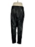 Express Metallic Black Track Pants Size XL - photo 2