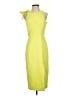 Milly Yellow Cocktail Dress Size 2 - photo 1