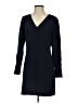 Club Monaco 100% Polyester Black 3/4 Sleeve Top Size 4 - photo 1