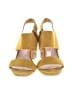Kensie Color Block Yellow Sandals Size 8 1/2 - photo 2