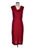 Chadwicks Solid Burgundy Cocktail Dress Size 4 - photo 1