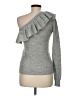 Rebecca Taylor Gray Pullover Sweater Size M - photo 2