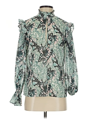 Bebe Long Sleeve Blouse (view 1)